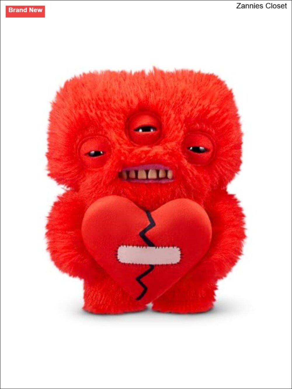 Fuggler Love Fugg Plush Monster 9" Soft Collectible Toy